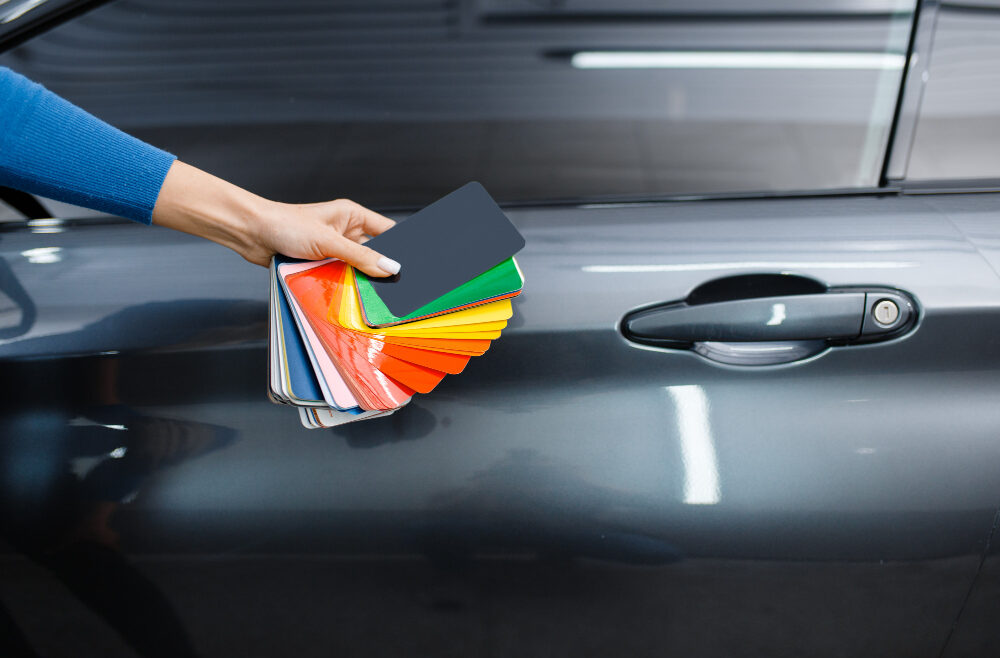 Profesjonalny dobór koloru lakieru samochodowego